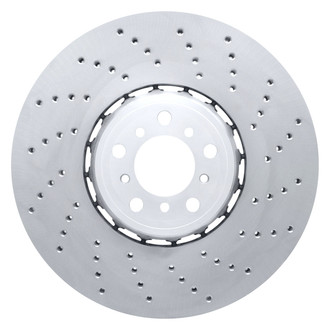 DFC® - Hi-Carbon Alloy GEOMET Drilled Front Passenger Side Brake Rotor