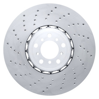 DFC® - Hi-Carbon Alloy GEOMET Drilled Front Driver Side Brake Rotor