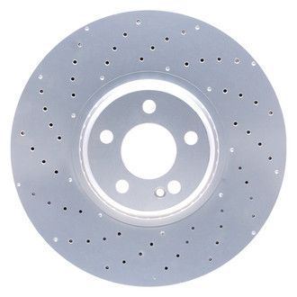 DFC® - Hi-Carbon Alloy GEOMET Drilled Front Brake Rotor