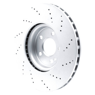 DFC® - Hi-Carbon Alloy GEOMET Drilled Front Brake Rotor