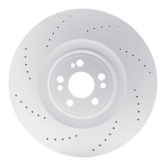 DFC® - Hi-Carbon Alloy GEOMET Drilled Front Brake Rotor