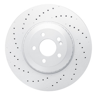 DFC® - Hi-Carbon Alloy GEOMET Drilled Rear Brake Rotor