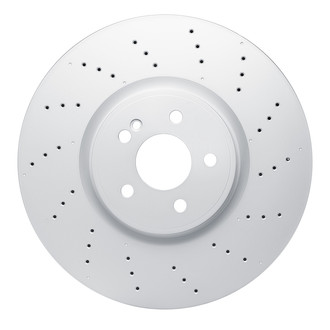 DFC® - Hi-Carbon Alloy GEOMET Drilled Front Brake Rotor