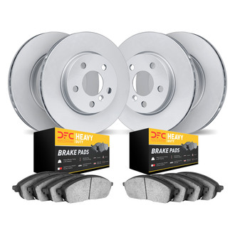 DFC® - GEOMET Plain Brake Kit with Heavy Duty Brake Pads