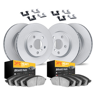 DFC® - GEOMET Plain Brake Kit with Heavy Duty Brake Pads