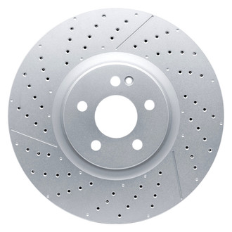 DFC® - Hi-Carbon Alloy GEOMET Drilled and Slotted Brake Rotor