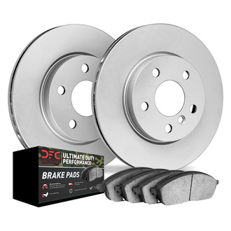 DFC® - GEOMET Plain Front Brake Kit with Ultimate Duty Performance Brake Pads
