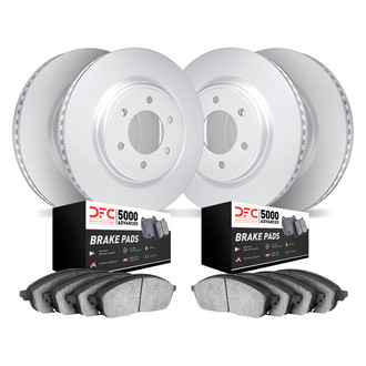 DFC® - GEOMET Plain Brake Kit with 5000 Advanced Brake Pads