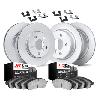 DFC® - GEOMET Plain Brake Kit with 5000 Advanced Brake Pads