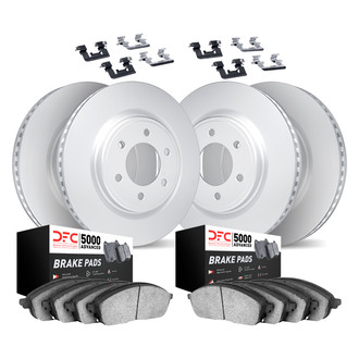 DFC® - GEOMET Plain Brake Kit with 5000 Advanced Brake Pads