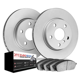 DFC® - GEOMET Plain Rear Brake Kit with 5000 Euro Ceramic Brake Pads