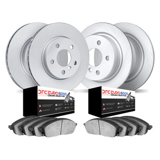 DFC® - GEOMET Plain Brake Kit with 5000 Euro Ceramic Brake Pads