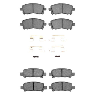 DFC® - Active Performance Hybrid and Low Metallic Front and Rear Brake Pad Set