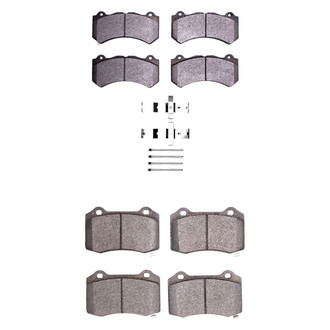 DFC® - Active Performance Hybrid Front and Rear Brake Pad Set