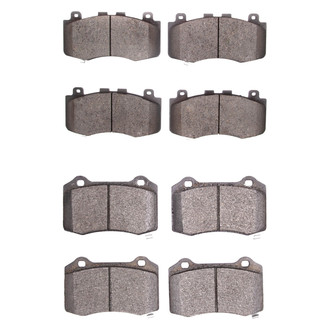 DFC® - Active Performance Low Metallic and Hybrid Front and Rear Brake Pad Set