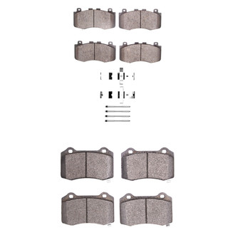 DFC® - Active Performance Hybrid Front and Rear Brake Pad Set