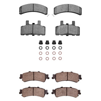 DFC® - Heavy Duty Semi-Metallic Front and Rear Disc Brake Pad Set