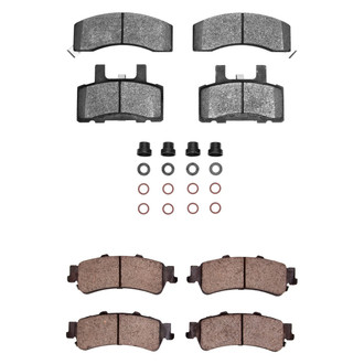 DFC® - Heavy Duty Semi-Metallic Front and Rear Disc Brake Pad Set