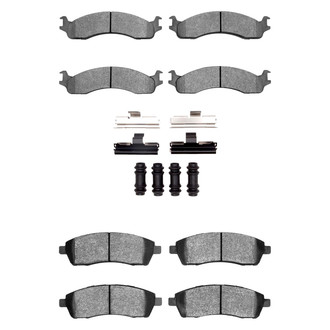 DFC® - Heavy Duty Semi-Metallic Front and Rear Disc Brake Pad Set