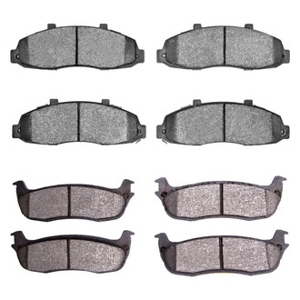 DFC® - Heavy Duty Semi-Metallic Front and Rear Disc Brake Pad Set