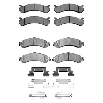 DFC® - Heavy Duty Semi-Metallic Front and Rear Disc Brake Pad Set