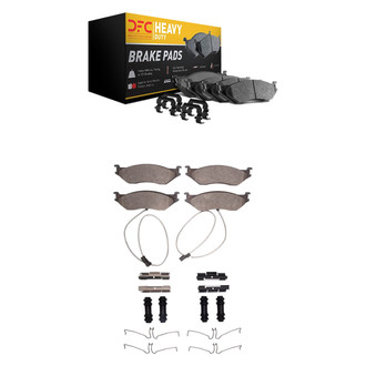 DFC® - Heavy Duty Semi-Metallic Front and Rear Disc Brake Pad Set