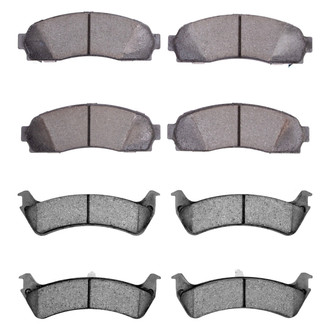 DFC® - Heavy Duty Semi-Metallic Front and Rear Disc Brake Pad Set