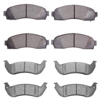 DFC® - Heavy Duty Semi-Metallic Front and Rear Disc Brake Pad Set
