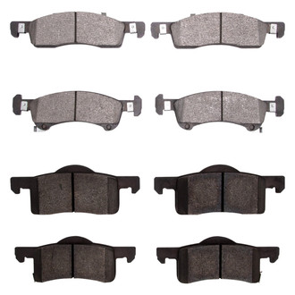 DFC® - Heavy Duty Semi-Metallic Front and Rear Disc Brake Pad Set