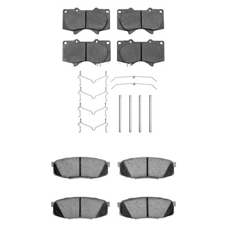 DFC® - Heavy Duty Semi-Metallic Front and Rear Disc Brake Pad Set