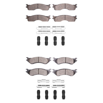 DFC® - Heavy Duty Semi-Metallic Front and Rear Disc Brake Pad Set