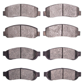 DFC® - Heavy Duty Semi-Metallic Front and Rear Disc Brake Pad Set