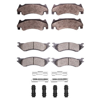 DFC® - Heavy Duty Semi-Metallic Front and Rear Disc Brake Pad Set