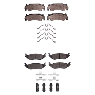 DFC® - Heavy Duty Semi-Metallic Front and Rear Disc Brake Pad Set