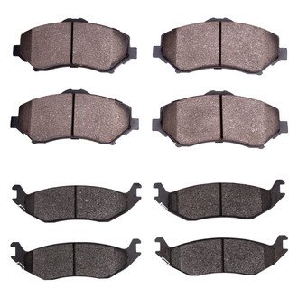 DFC® - Heavy Duty Semi-Metallic Front and Rear Disc Brake Pad Set