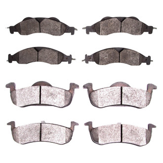 DFC® - Heavy Duty Semi-Metallic Front and Rear Disc Brake Pad Set