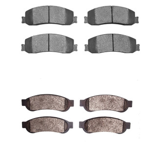 DFC® - Heavy Duty Semi-Metallic Front and Rear Disc Brake Pad Set