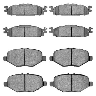 DFC® - Heavy Duty Semi-Metallic Front and Rear Disc Brake Pad Set