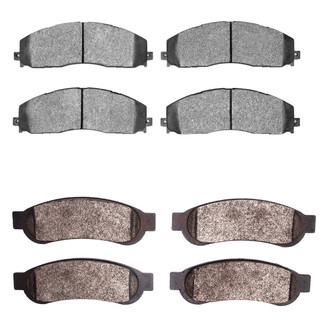 DFC® - Heavy Duty Semi-Metallic Front and Rear Disc Brake Pad Set