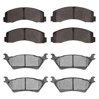 DFC® - Heavy Duty Semi-Metallic Front and Rear Disc Brake Pad Set