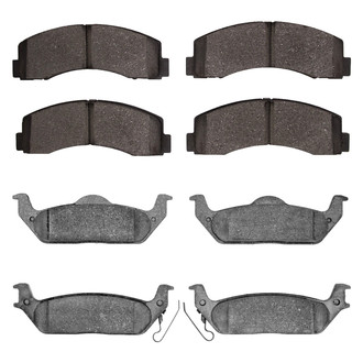 DFC® - Heavy Duty Semi-Metallic Front and Rear Disc Brake Pad Set