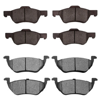 DFC® - 3000 Ceramic Front and Rear Disc Brake Pad Set