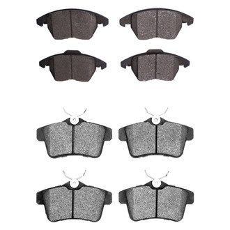 DFC® - 3000 Ceramic Front and Rear Disc Brake Pad Set