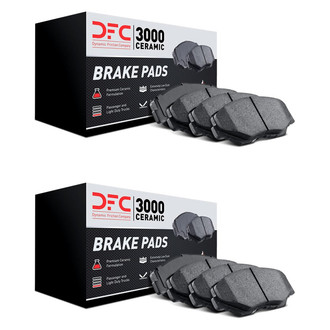 DFC® - 3000 Ceramic Front and Rear Disc Brake Pad Set