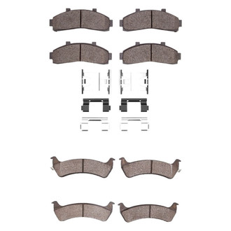 DFC® - Ultimate Duty Hybrid Front and Rear Brake Pad Set