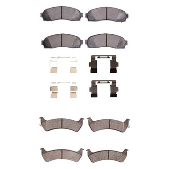 DFC® - Ultimate Duty Hybrid Front and Rear Brake Pad Set