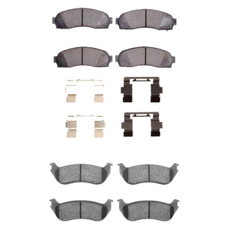 DFC® - Ultimate Duty Hybrid Front and Rear Brake Pad Set