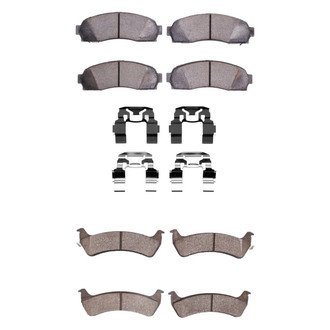 DFC® - Ultimate Duty Hybrid Front and Rear Brake Pad Set