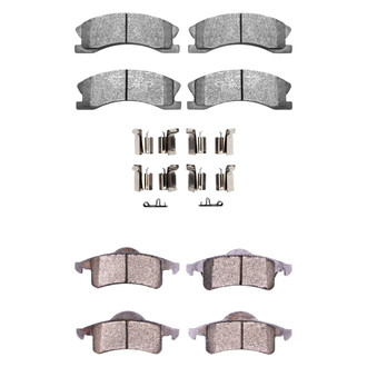 DFC® - Ultimate Duty Hybrid Front and Rear Brake Pad Set