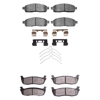 DFC® - Ultimate Duty Hybrid Front and Rear Brake Pad Set